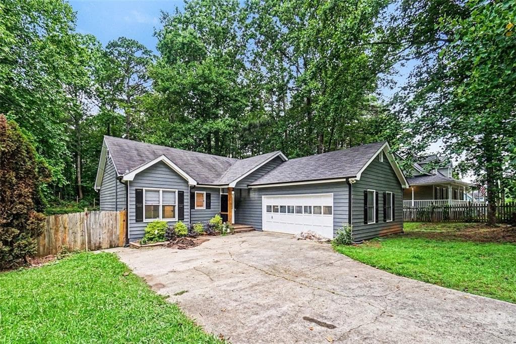 3 bedroom, 2 bathroom, 1,292 sq ft single family residence sold at 597 Cedarcrest Road, Dallas, GA 30132