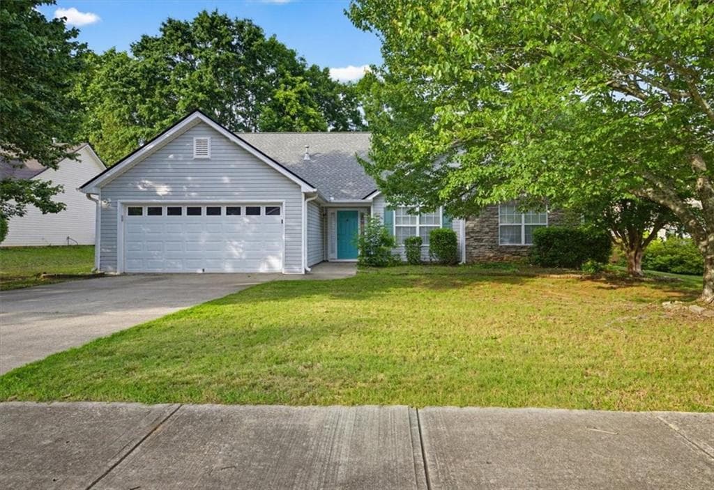 3 bedroom, 2 bathroom, 1,849 sq ft single family residence sold at 1029 Harbins Pass Drive, Dacula, GA 30019