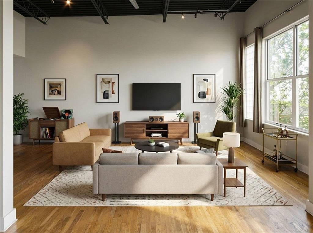 1 bedroom, 1 bathroom, 1,032 sq ft condominium sold at 15 Waddell Street 303, Atlanta, GA 30307