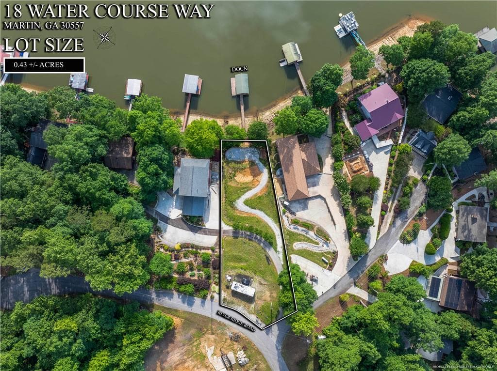 single family residence for sale at 18 Water Course Way, Martin, GA 30557
