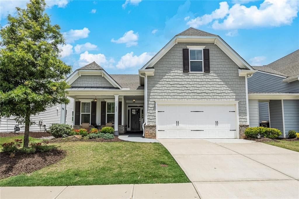 3 bedroom, 3 bathroom, 2,194 sq ft single family residence sold at 522 Bray Street, Woodstock, GA 30188