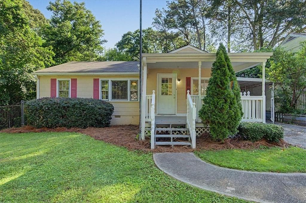 3 bedroom, 2 bathroom, 1,162 sq ft single family residence sold at 114 Otis Street, Marietta, GA 30060