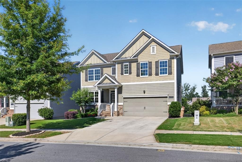 5 bedroom, 3 bathroom, 2,535 sq ft single family residence under contract at 6732 Scarlet Oak Way, Flowery Branch, GA 30542
