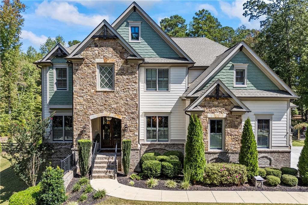 5 bedroom, 4 bathroom, 3,955 sq ft single family residence sold at 3111 Old Thompson Mill Road, Buford, GA 30519