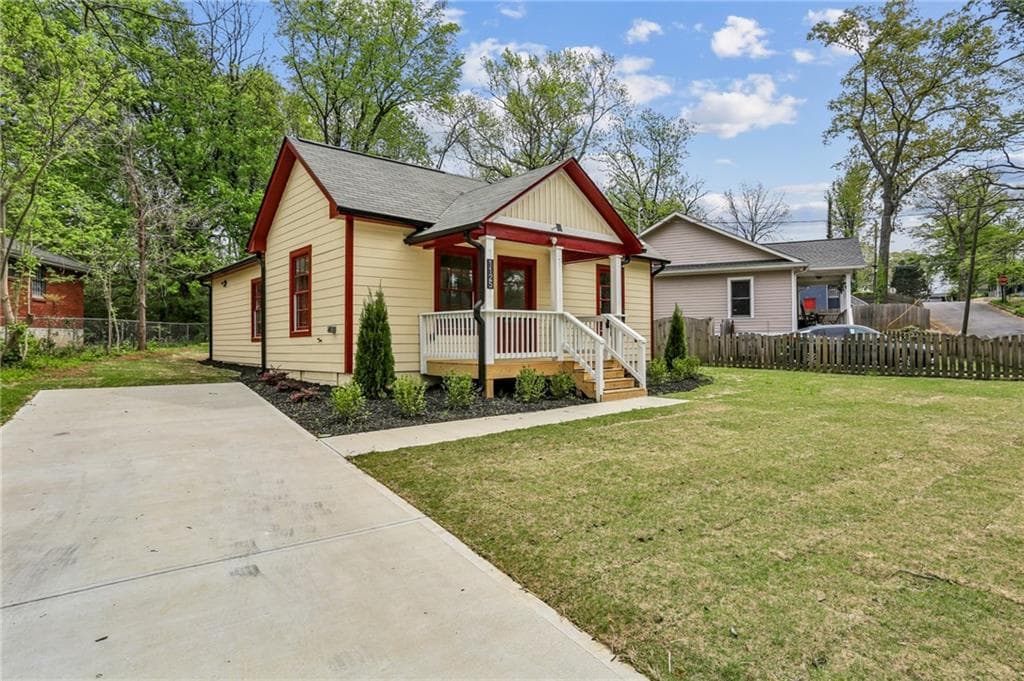 2 bedroom, 2 bathroom, 898 sq ft single family residence sold at 1125 Cordova Street, Atlanta, GA 30310