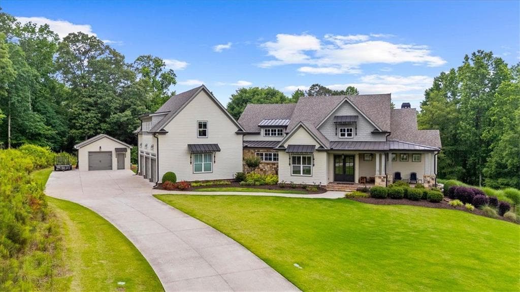 5 bedroom, 6 bathroom, 7,450 sq ft single family residence under contract at 2503 Sugar Pike Road, Canton, GA 30115