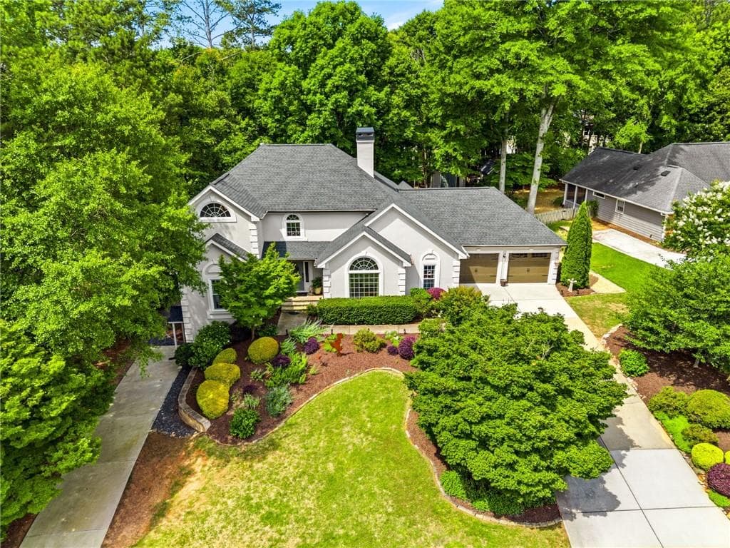 4 bedroom, 4 bathroom, 3,766 sq ft single family residence sold at 632 Trailwood Lane, Marietta, GA 30064