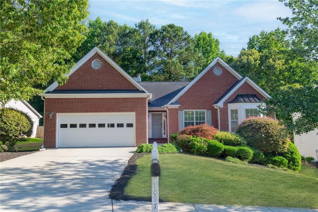 3 bedroom, 2 bathroom, 4,976 sq ft single family residence sold at 1097 Quiet Waters Lane, Lawrenceville, GA 30045