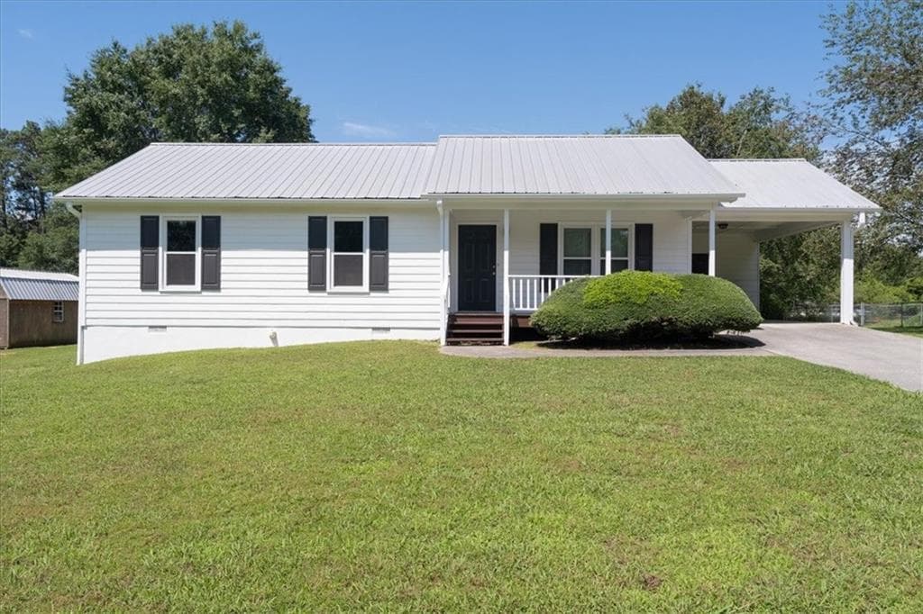 3 bedroom, 2 bathroom, 1,072 sq ft single family residence sold at 12 Long Branch Court, Taylorsville, GA 30178