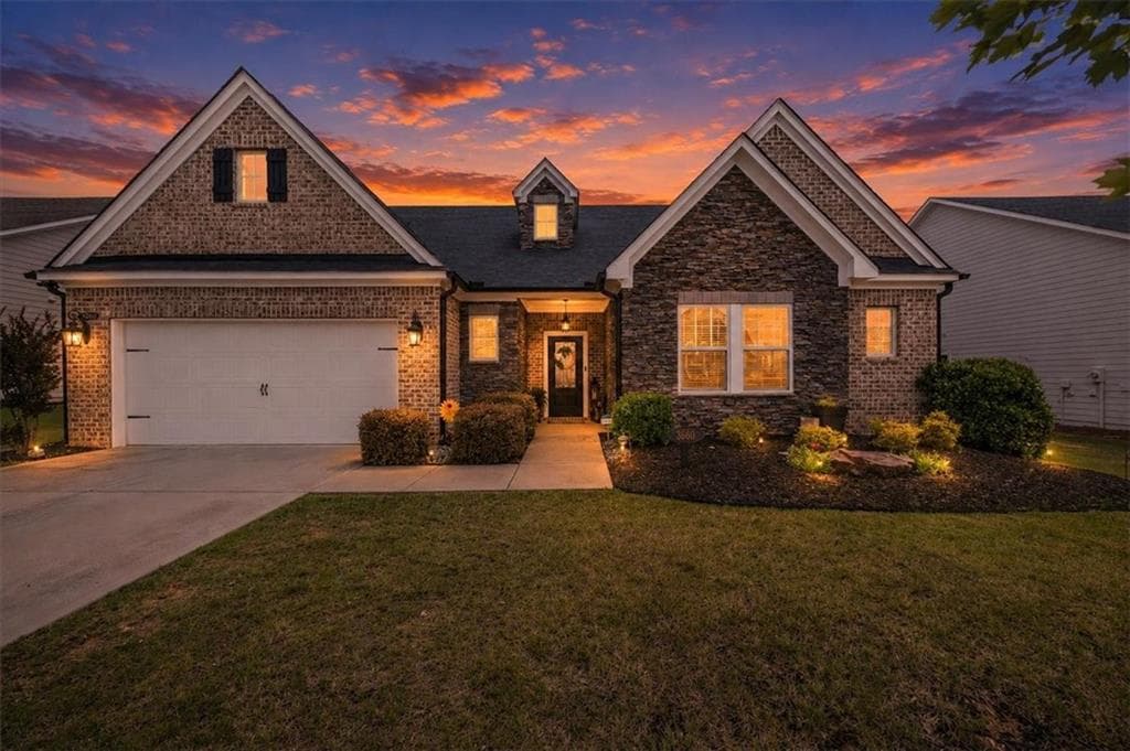 3 bedroom, 3 bathroom, 2,887 sq ft single family residence sold at 3660 Bridges Court, Cumming, GA 30040
