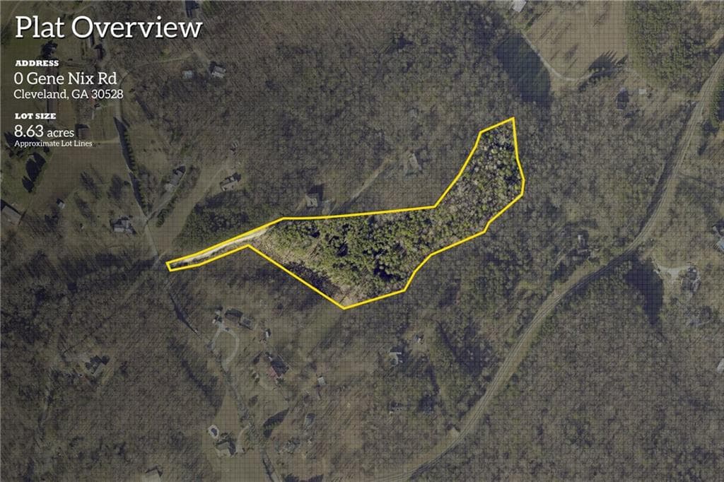single family residence for sale at 0 Gene Nix Road, Cleveland, GA 30528