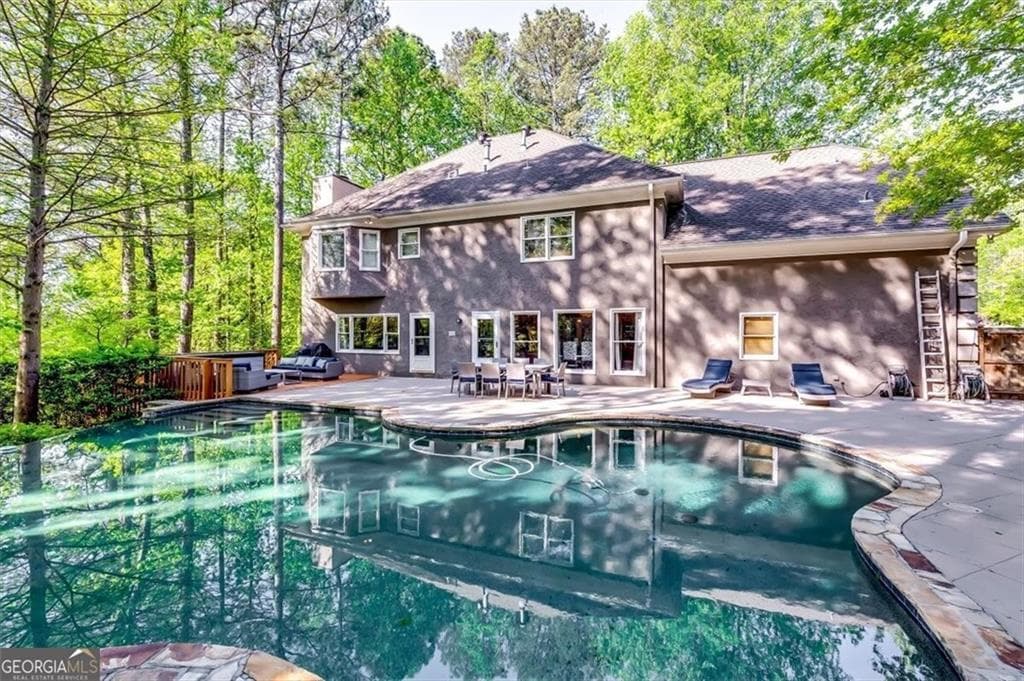 5 bedroom, 5 bathroom, 6,248 sq ft single family residence sold at 7635 Blandford Place, Atlanta, GA 30350