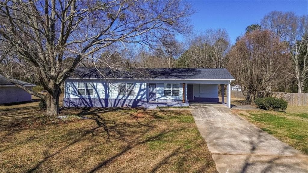 3 bedroom, 2 bathroom, 1,285 sq ft single family residence sold at 284 Doster Avenue, Monroe, GA 30656