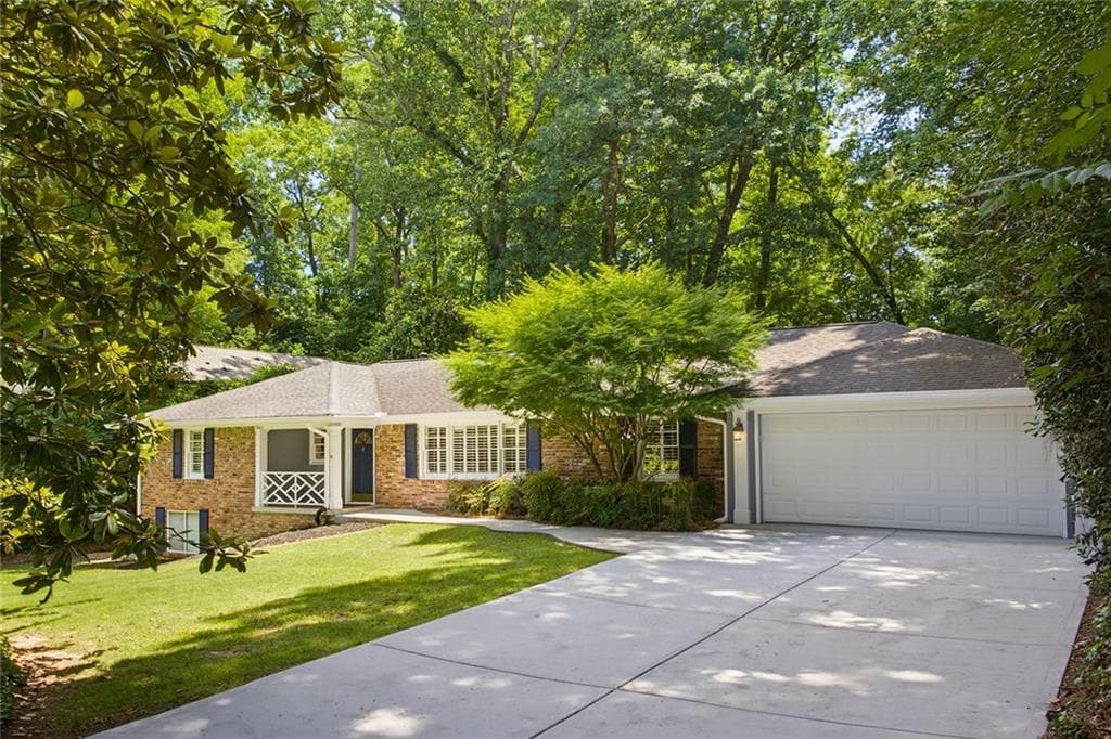3 bedroom, 2 bathroom, 3,022 sq ft single family residence sold at 6651 Castleton Drive, Atlanta, GA 30328