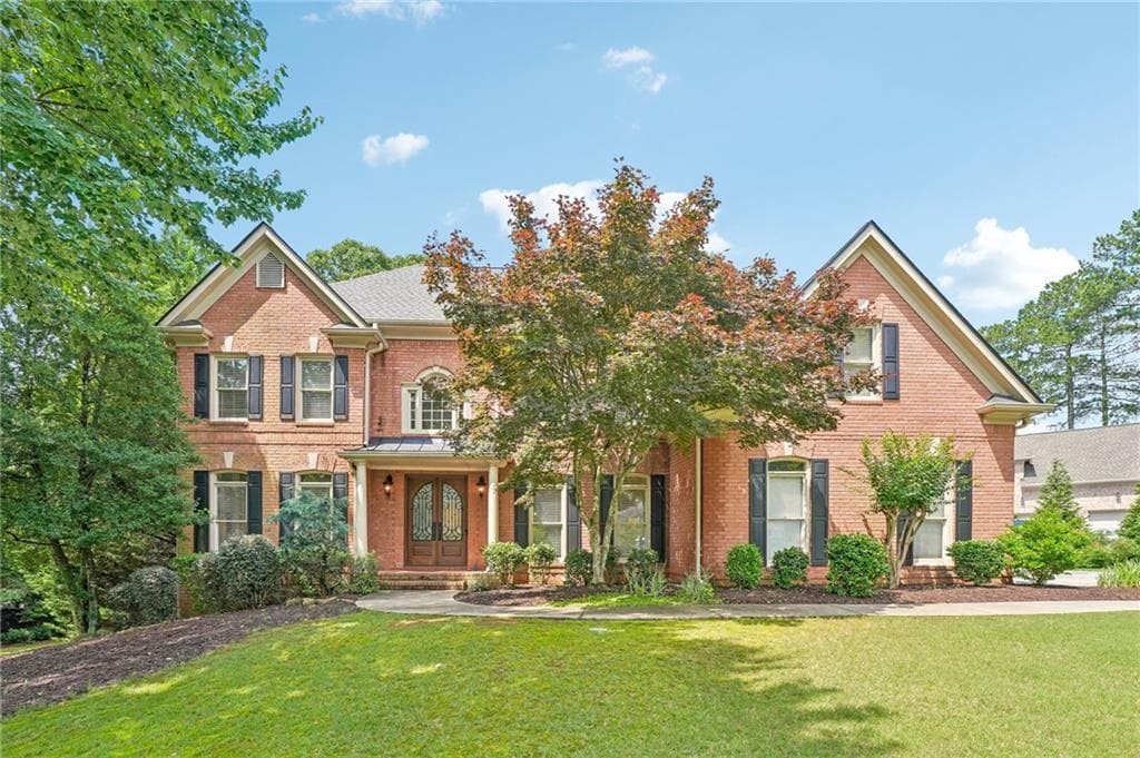 6 bedroom, 5 bathroom, 5,916 sq ft single family residence sold at 3885 Grey Abbey Drive, Alpharetta, GA 30022