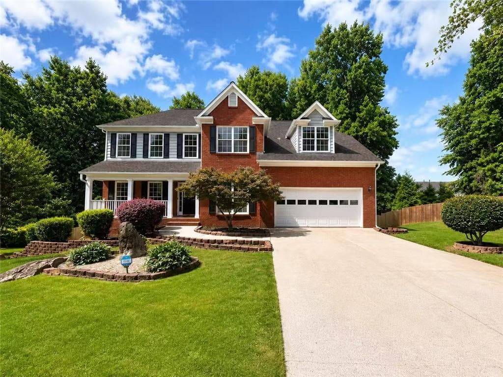 4 bedroom, 3 bathroom, 3,100 sq ft single family residence sold at 1718 Hampton Chase Circle, Lawrenceville, GA 30043