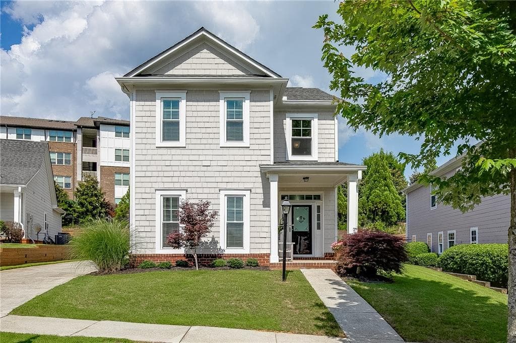 3 bedroom, 3 bathroom, 2,132 sq ft single family residence sold at 3680 Lake Pass Lane, Suwanee, GA 30024