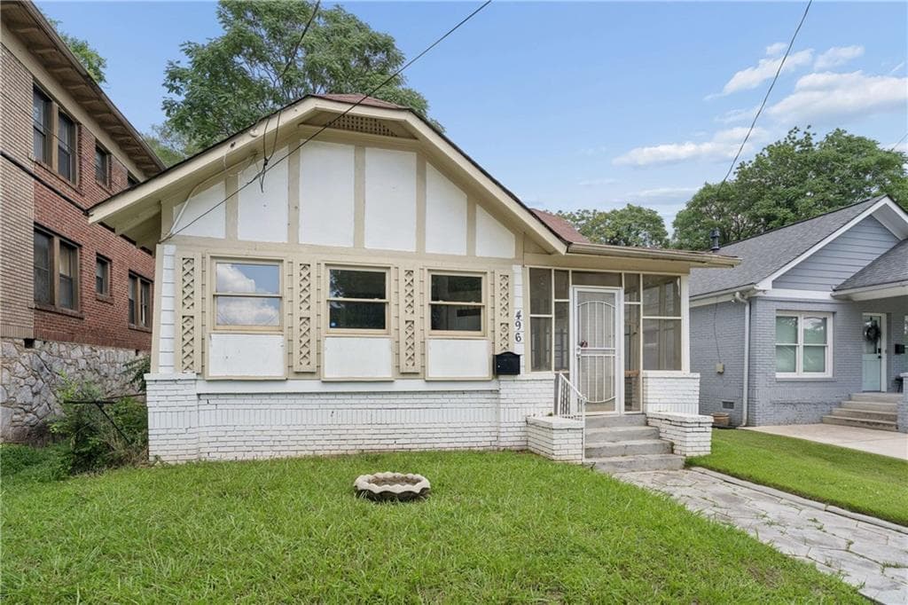 2 bedroom, 2 bathroom, 1,204 sq ft single family residence sold at 496 Angier Avenue, Atlanta, GA 30308