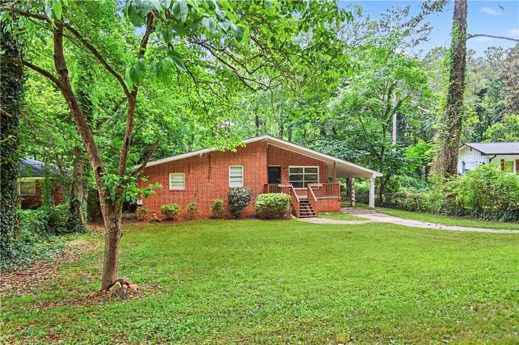 3 bedroom, 1 bathroom, 1,145 sq ft single family residence sold at 1656 Rockcliff Place, Atlanta, GA 30316