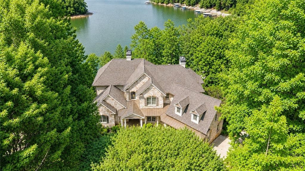5 bedroom, 7 bathroom, 6,946 sq ft single family residence under contract at 5720 Chestatee Landing Drive, Gainesville, GA 30506