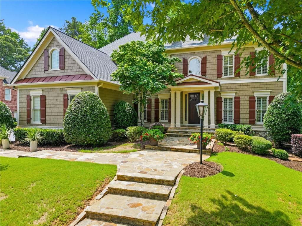 6 bedroom, 5 bathroom, 5,300 sq ft single family residence sold at 2373 Tabbystone Lane, Marietta, GA 30064