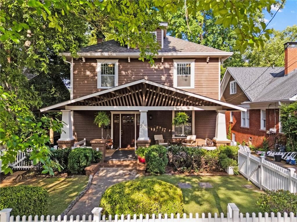5 bedroom, 3 bathroom, 3,060 sq ft single family residence sold at 521 Clifton Road, Atlanta, GA 30307