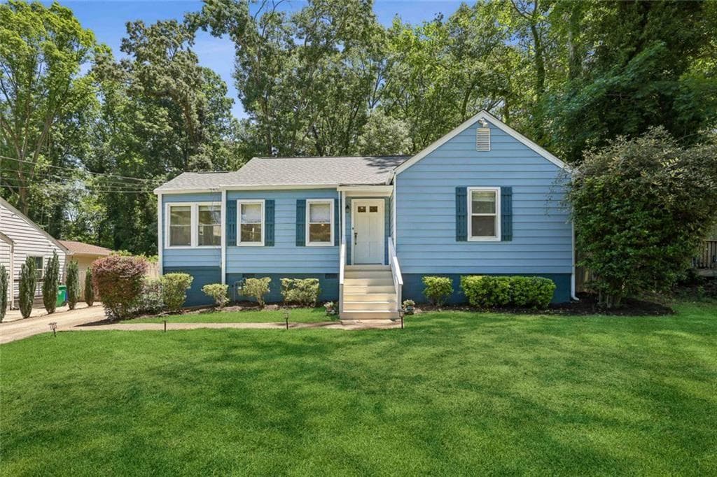 2 bedroom, 1 bathroom, 1,054 sq ft single family residence sold at 1864 Ridgeland Drive, Decatur, GA 30032