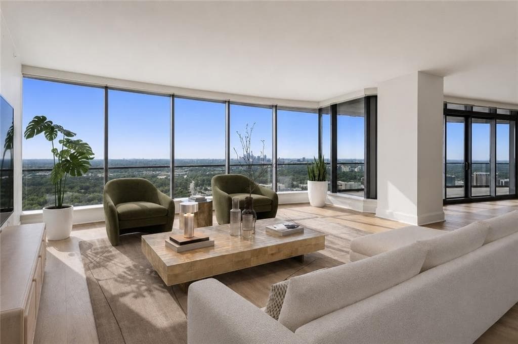 2 bedroom, 3 bathroom, 2,983 sq ft condominium for sale at 3344 Peachtree Road 4104, Atlanta, GA 30326
