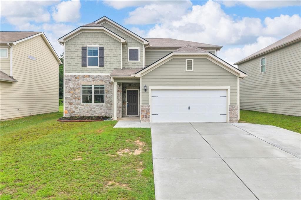3 bedroom, 3 bathroom, 2,451 sq ft single family residence sold at 7737 Rudder Circle, Fairburn, GA 30213