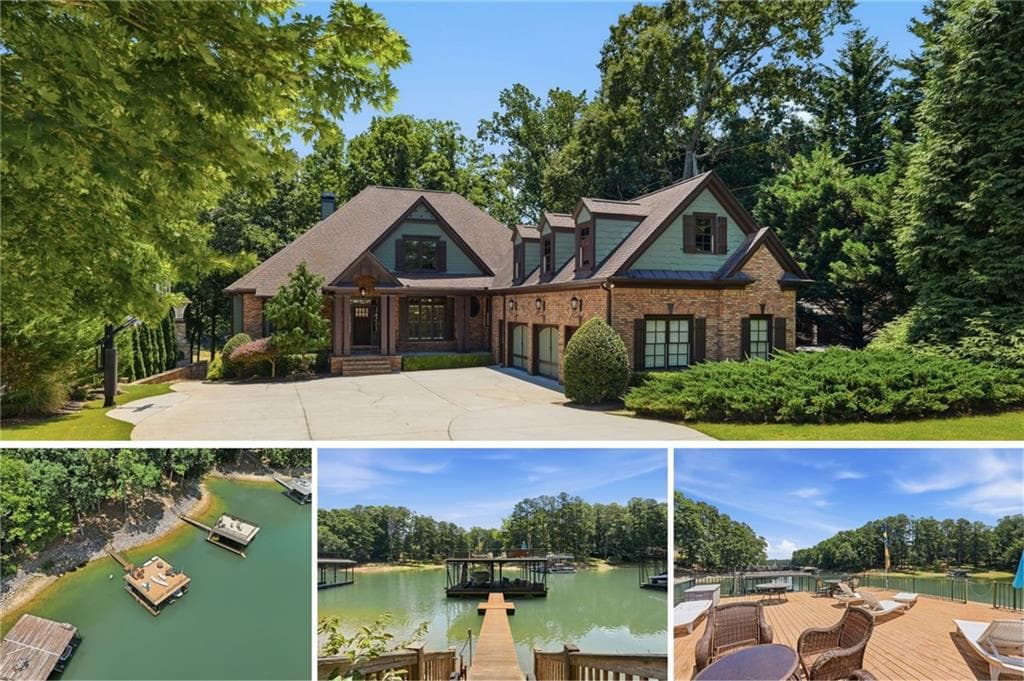 5 bedroom, 6 bathroom, 7,060 sq ft single family residence for sale at 6029 Shadburn Ferry Road, Buford, GA 30518