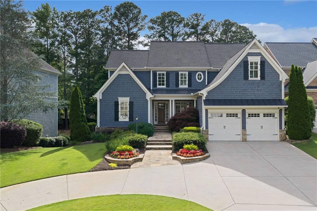 6 bedroom, 8 bathroom, 7,082 sq ft single family residence sold at 1855 Leighton Lane, Marietta, GA 30062