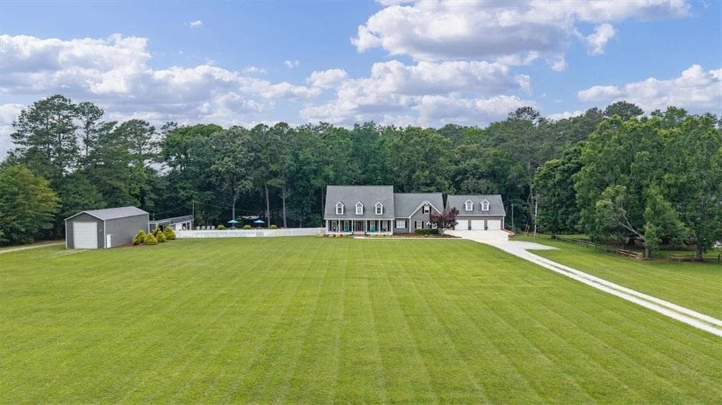 4 bedroom, 4 bathroom, 4,490 sq ft single family residence sold at 168 Happy Hollow Road, Villa Rica, GA 30180