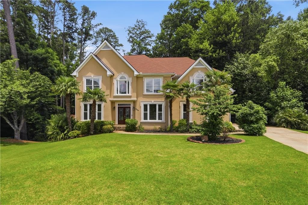 4 bedroom, 5 bathroom, 4,171 sq ft single family residence for sale at 355 Chelsey Court, Alpharetta, GA 30004