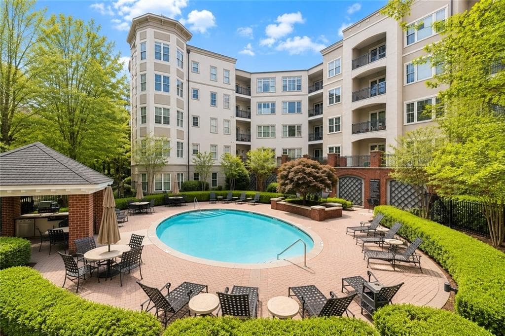 2 bedroom, 2 bathroom, 1,092 sq ft condominium sold at 11 Perimeter Center 1312, Atlanta, GA 30346