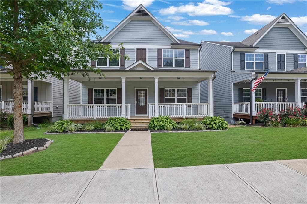 5 bedroom, 4 bathroom, 2,755 sq ft single family residence for sale at 410 Trail Finders Way, Canton, GA 30114
