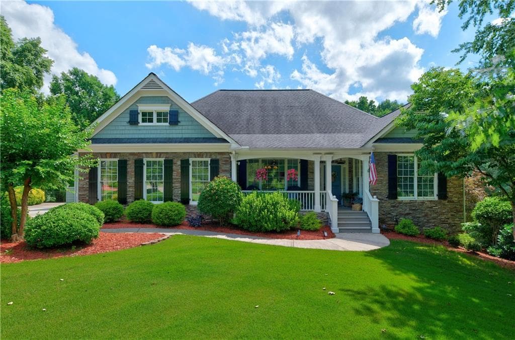 4 bedroom, 3 bathroom, 4,096 sq ft single family residence sold at 203 N Ridge View Court, Canton, GA 30115