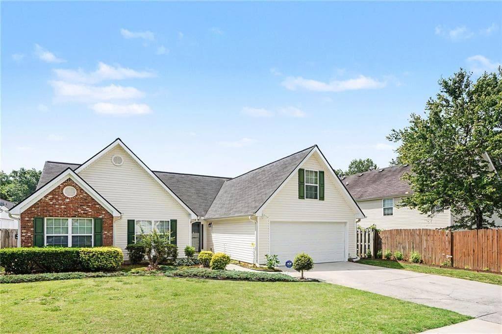 3 bedroom, 2 bathroom, 1,803 sq ft single family residence sold at 1496 Virgil Pond Lane, Loganville, GA 30052