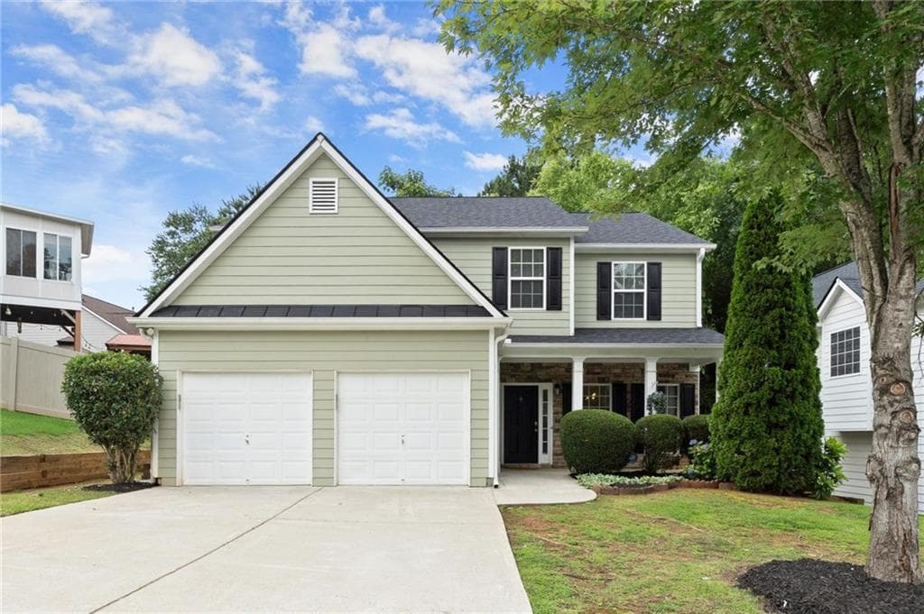 4 bedroom, 3 bathroom, 2,868 sq ft single family residence sold at 3075 Landington Drive, Austell, GA 30106