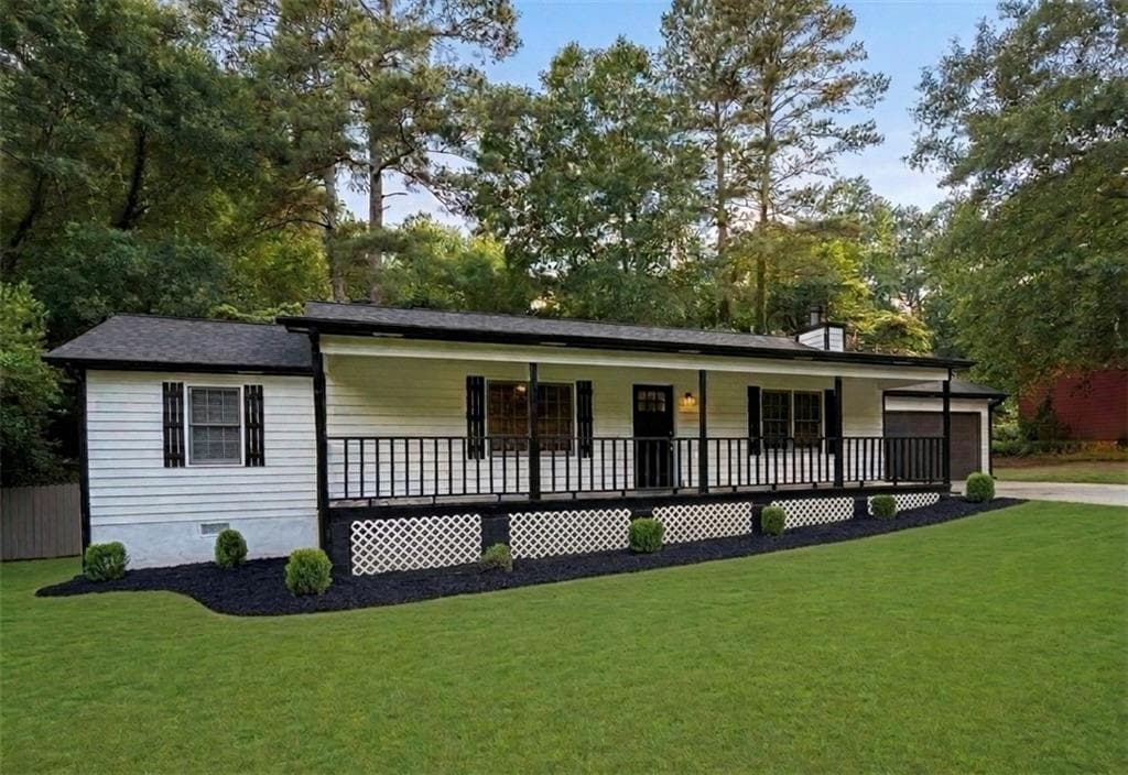 3 bedroom, 2 bathroom, 1,628 sq ft single family residence sold at 46 Stone Wood Lane, Lawrenceville, GA 30046
