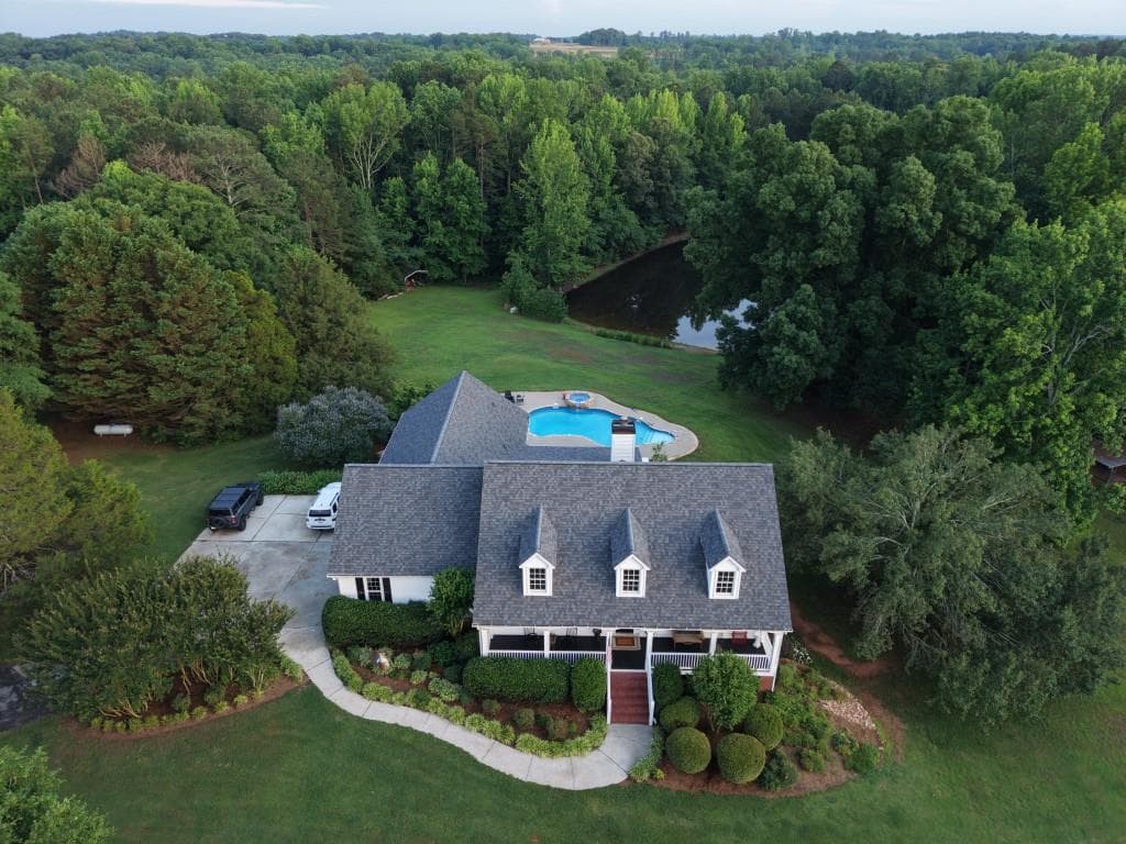 5 bedroom, 4 bathroom, 5,120 sq ft single family residence for sale at 1825 Skelton Road, Hoschton, GA 30548