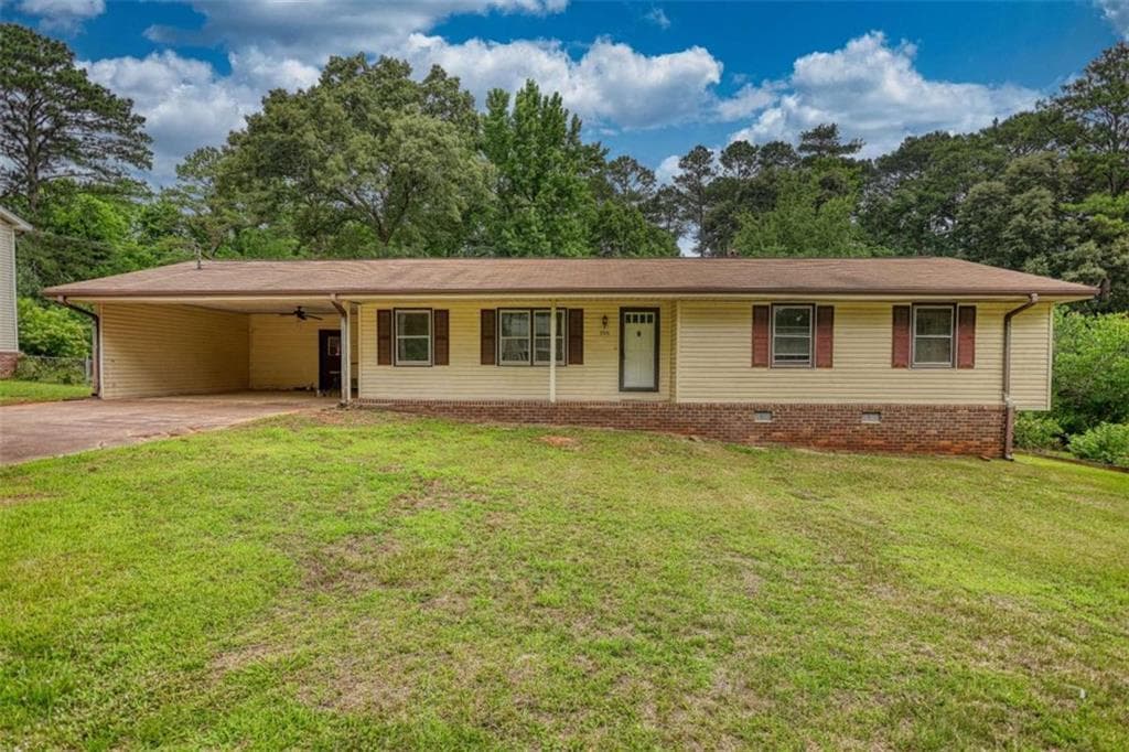 3 bedroom, 2 bathroom, 1,274 sq ft single family residence sold at 755 Navajo Trail, Covington, GA 30016