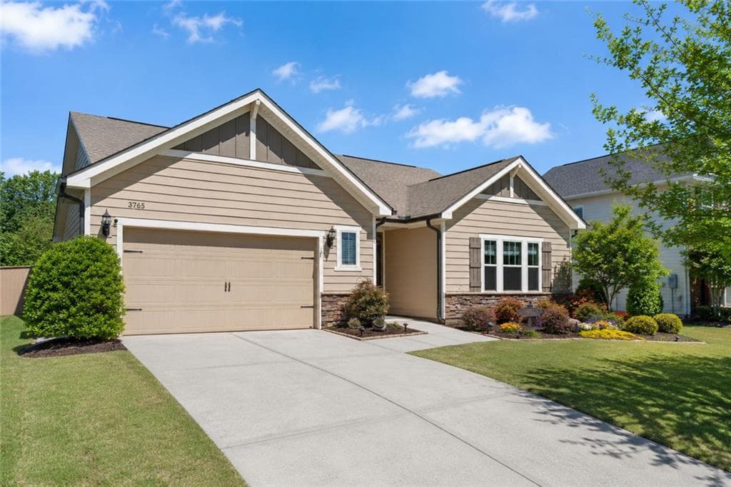 4 bedroom, 3 bathroom, 2,934 sq ft single family residence sold at 3765 Bridges Court, Cumming, GA 30040
