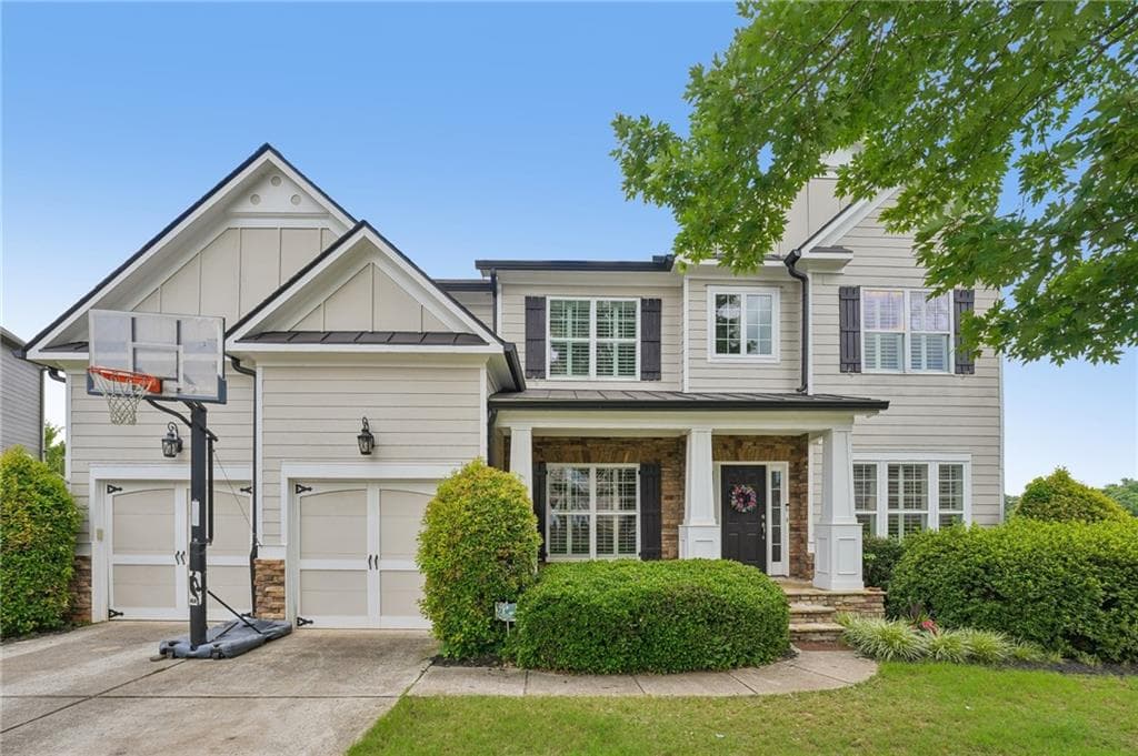 5 bedroom, 5 bathroom, 5,858 sq ft single family residence under contract at 4335 Darian Court, Cumming, GA 30041