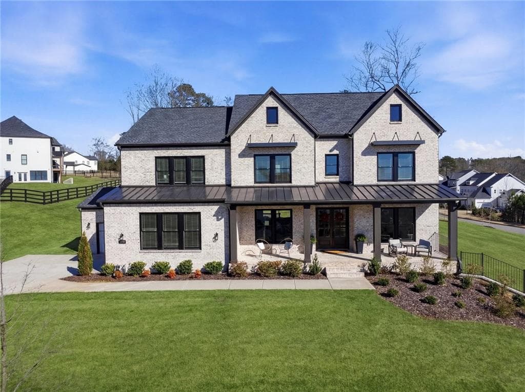 5 bedroom, 6 bathroom, 5,048 sq ft single family residence sold at 17105 River Overlook Drive, Roswell, GA 30075