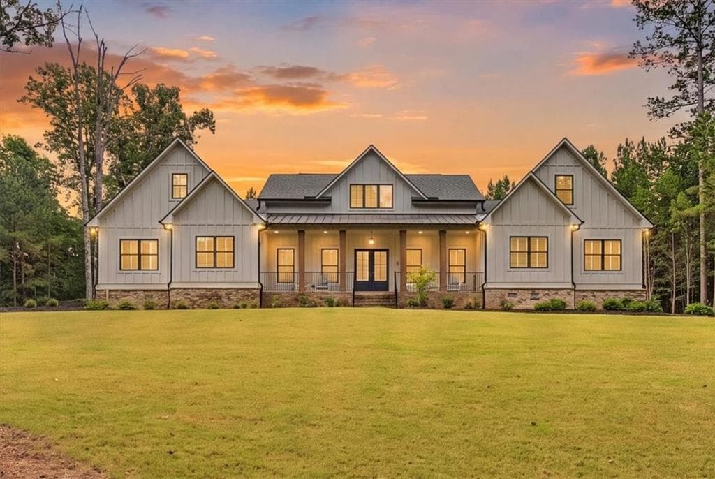 5 bedroom, 5 bathroom, 4,062 sq ft single family residence for sale at 70 Bristol Road, Ball Ground, GA 30107