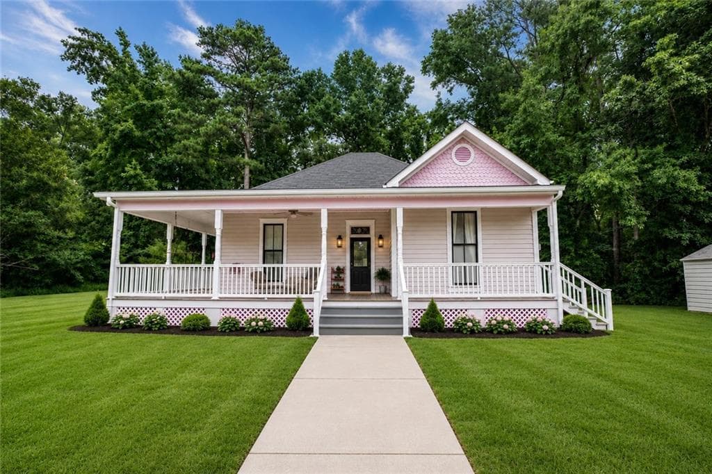4 bedroom, 3 bathroom, 2,731 sq ft single family residence sold at 805 Starrsville Road, Covington, GA 30014