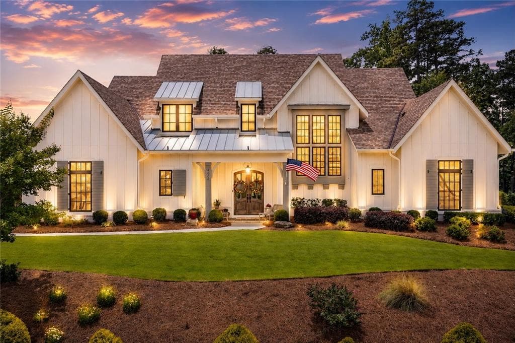 4 bedroom, 5 bathroom, 4,519 sq ft single family residence sold at 4630 Palmetto Lane, Cumming, GA 30041