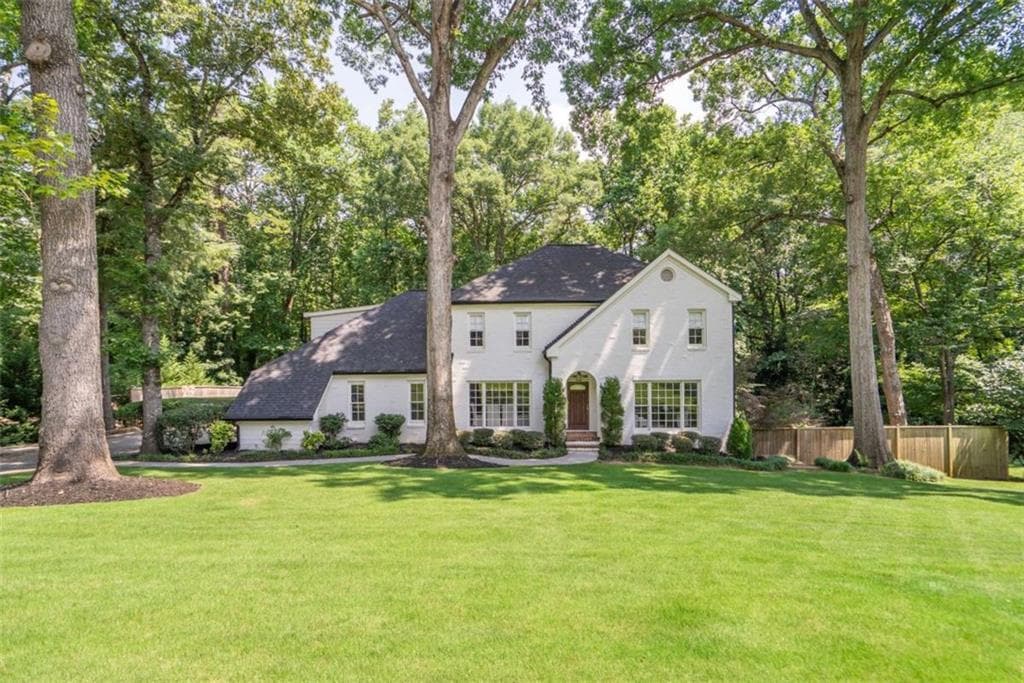5 bedroom, 4 bathroom, 3,691 sq ft single family residence sold at 5108 Baroque Circle, Sandy Springs, GA 30342