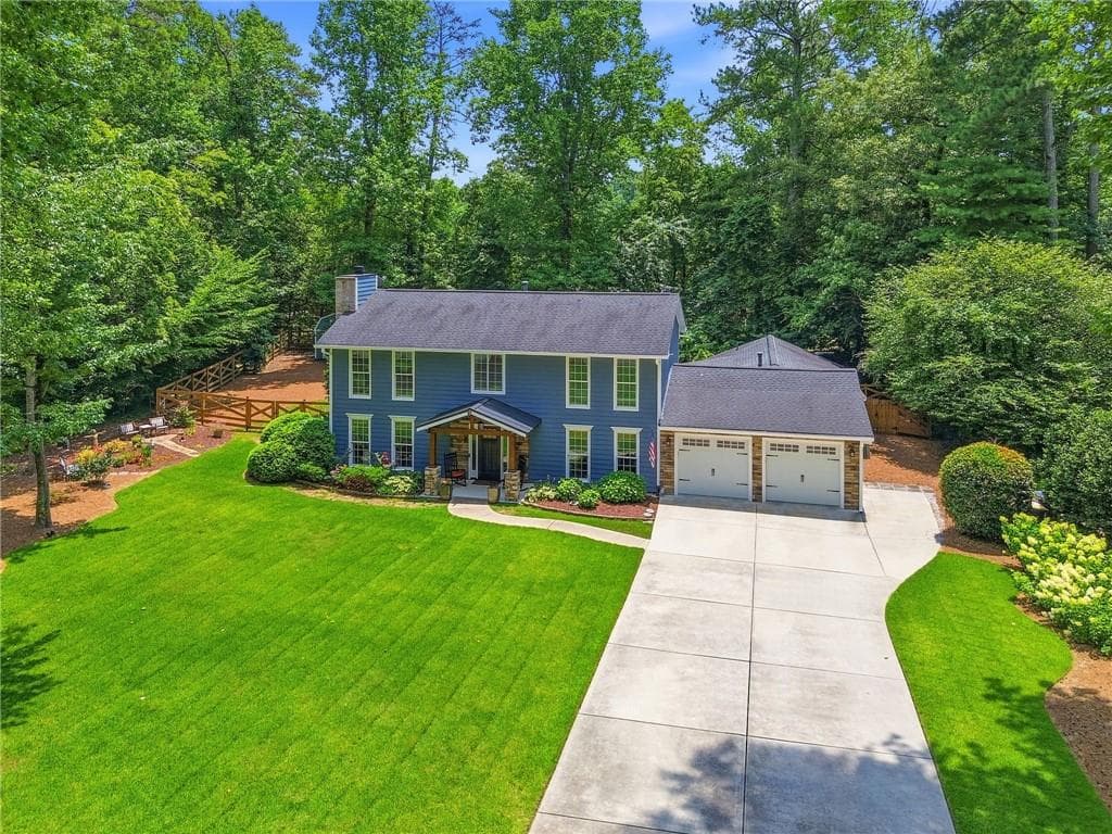 4 bedroom, 4 bathroom, 2,772 sq ft single family residence sold at 3990 Tall Pine Drive, Marietta, GA 30062