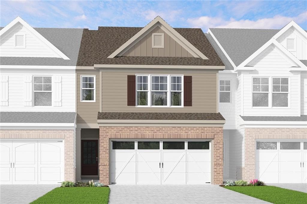 3 bedroom, 3 bathroom, 1,759 sq ft townhouse under contract at 6001 Silverbell Drive, Flowery Branch, GA 30542